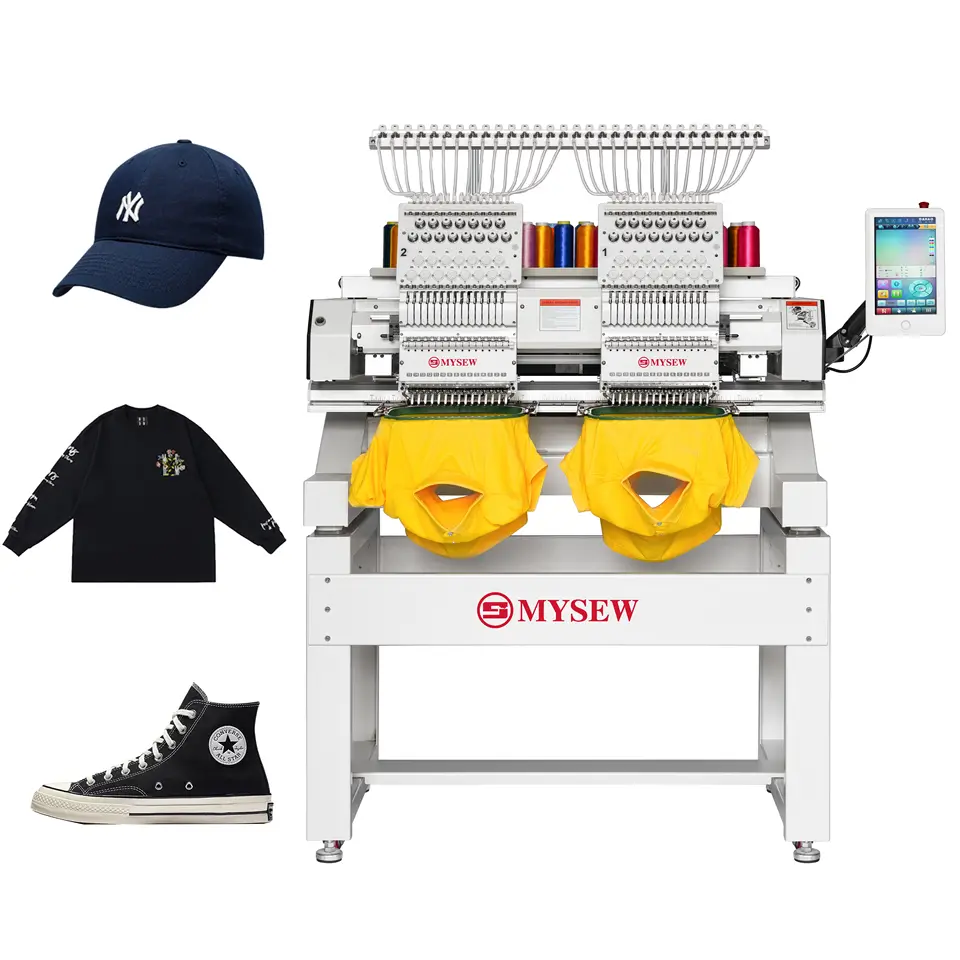 Embroidery Machine Computerized - Mesin Bordir Komputer Otomatis Industri MYSEW