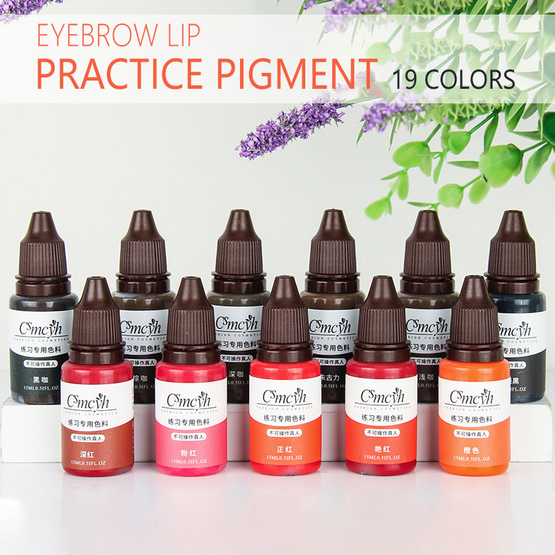 Embroidery Lips - 15Ml Tinta Tato Makeup Permanen Garis