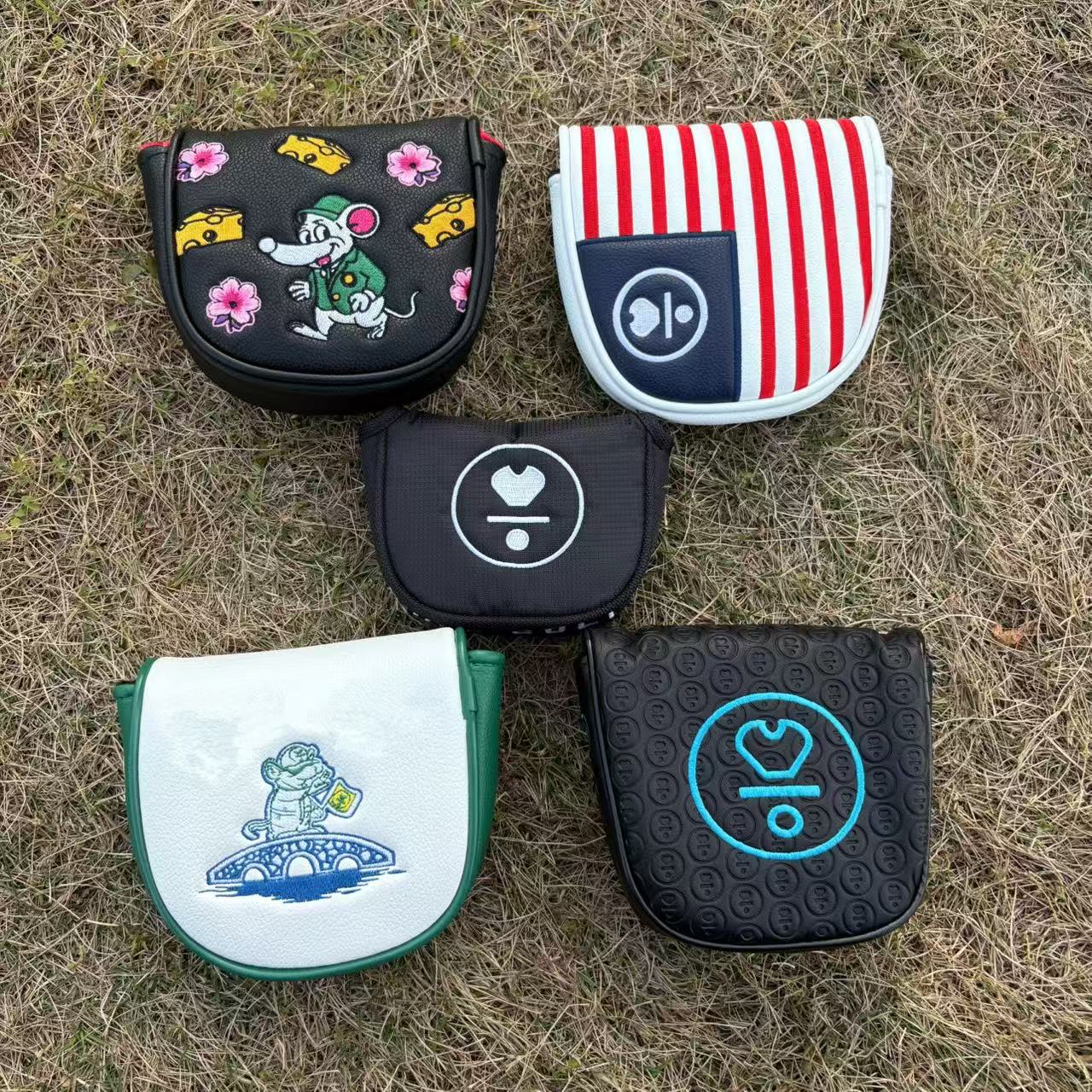 Embroidery Ideas - Penutup Kepala Putter Golf Vermilion Bird,