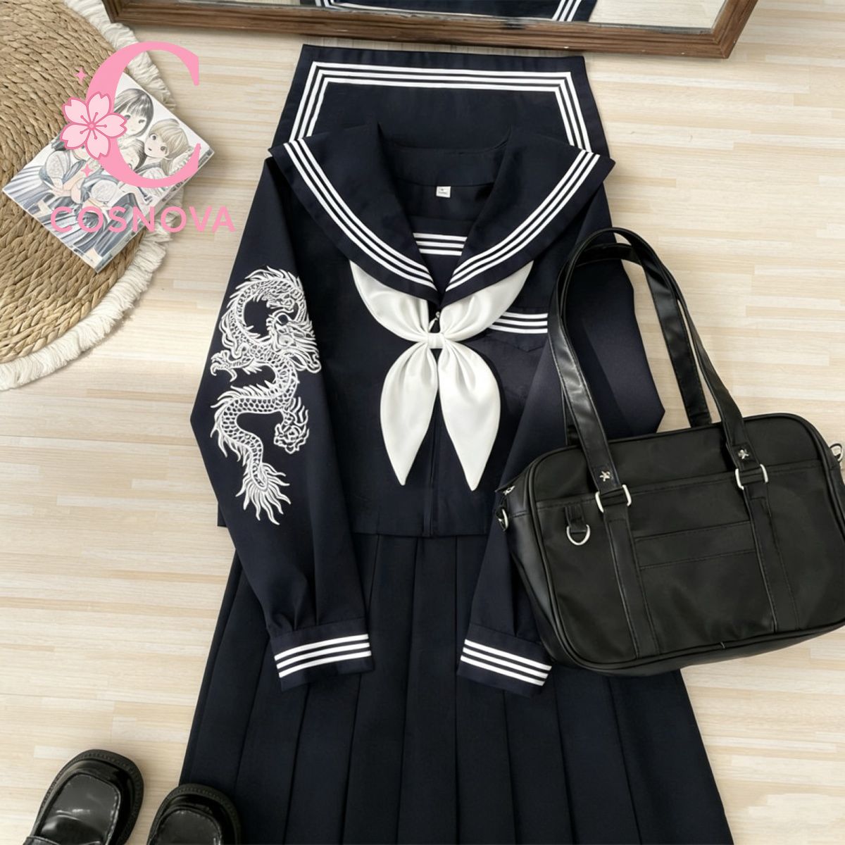Embroidery Uniforms - Setelan Seragam Sekolah JK Sailor Punk