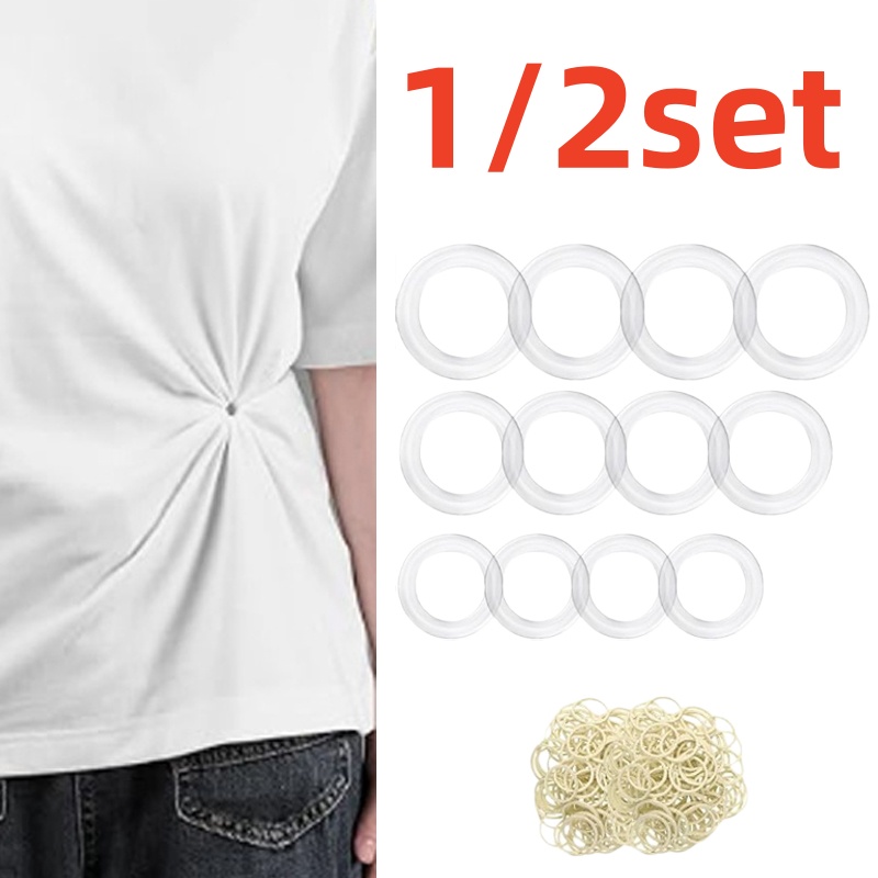 Embroidery Knot - Penjepit Plastik Bulat untuk Syal, Kaos,