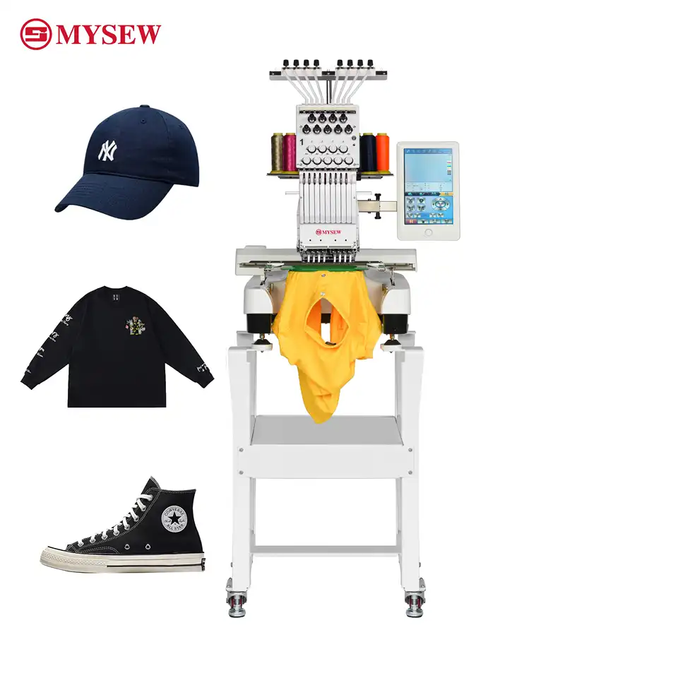 Embroidery Machine Computerized - Harga Mesin Bordir Komputerisasi Otomatis Single