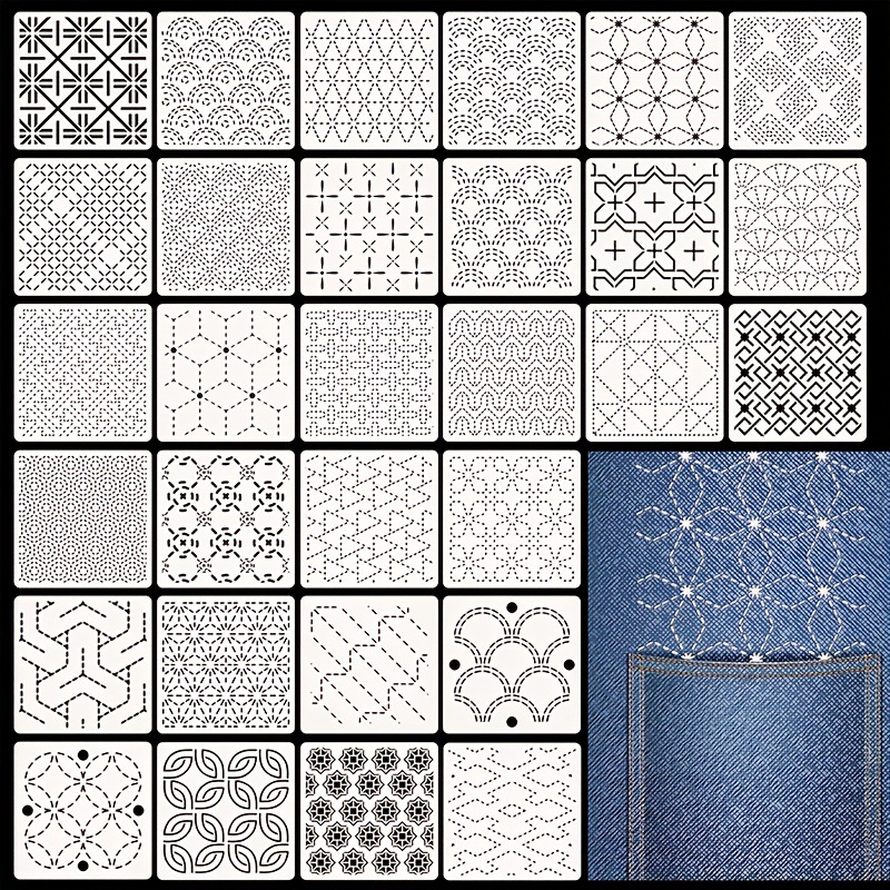 Embroidery Ideas - 30 Buah Templat Bordir Pola Bordir