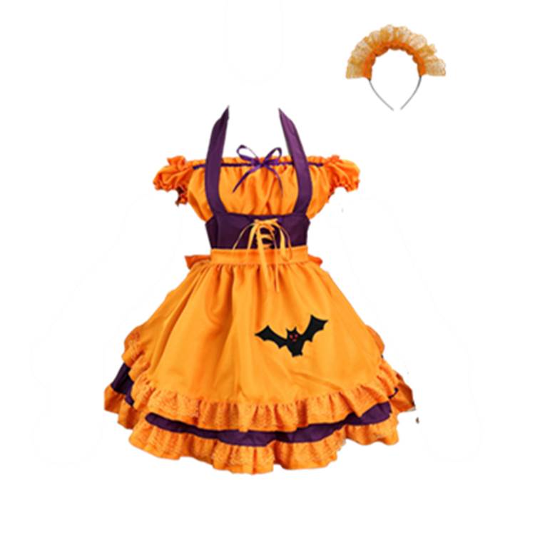 Embroidery Uniforms - Gaun Seragam Lolita Bordir Renda Ukuran
