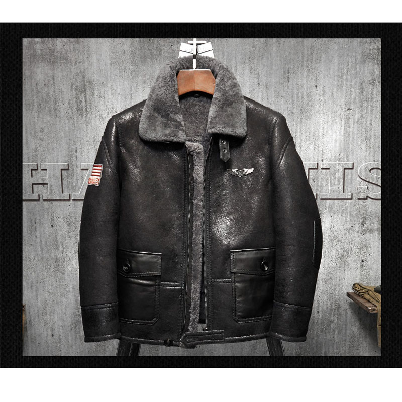Embroidery In Australia - Jaket Kulit Pendek Pria Denny&Dora, Mantel