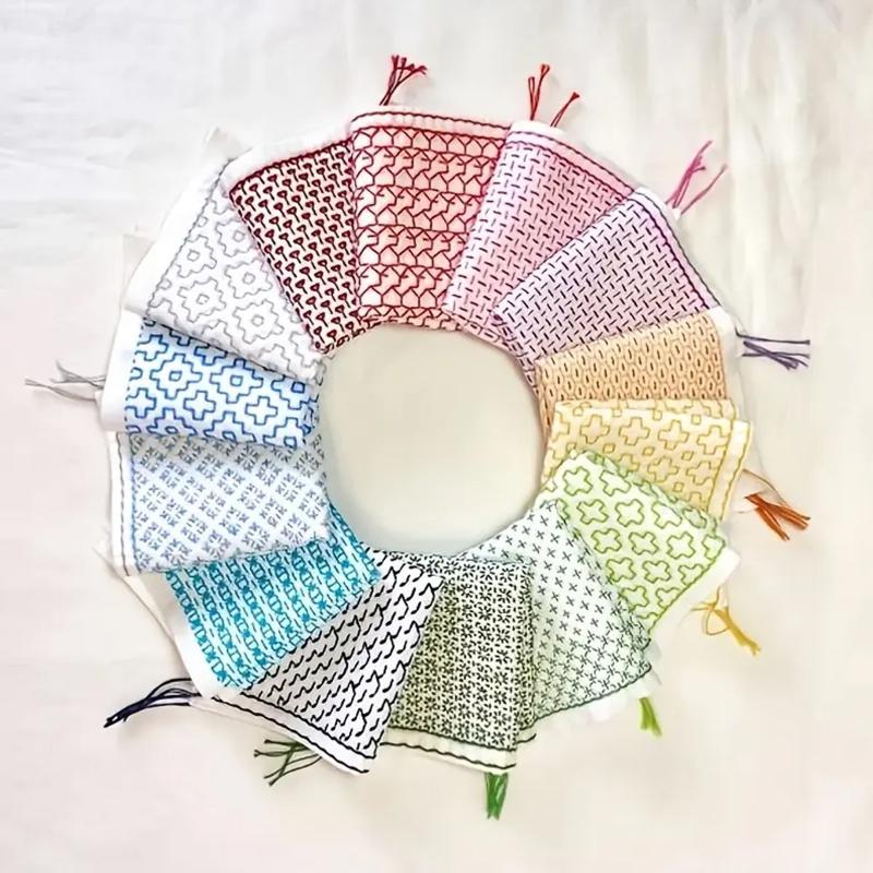 Embroidery Water - 9/32Pcs Benang Dan Jarum Kit Bordir