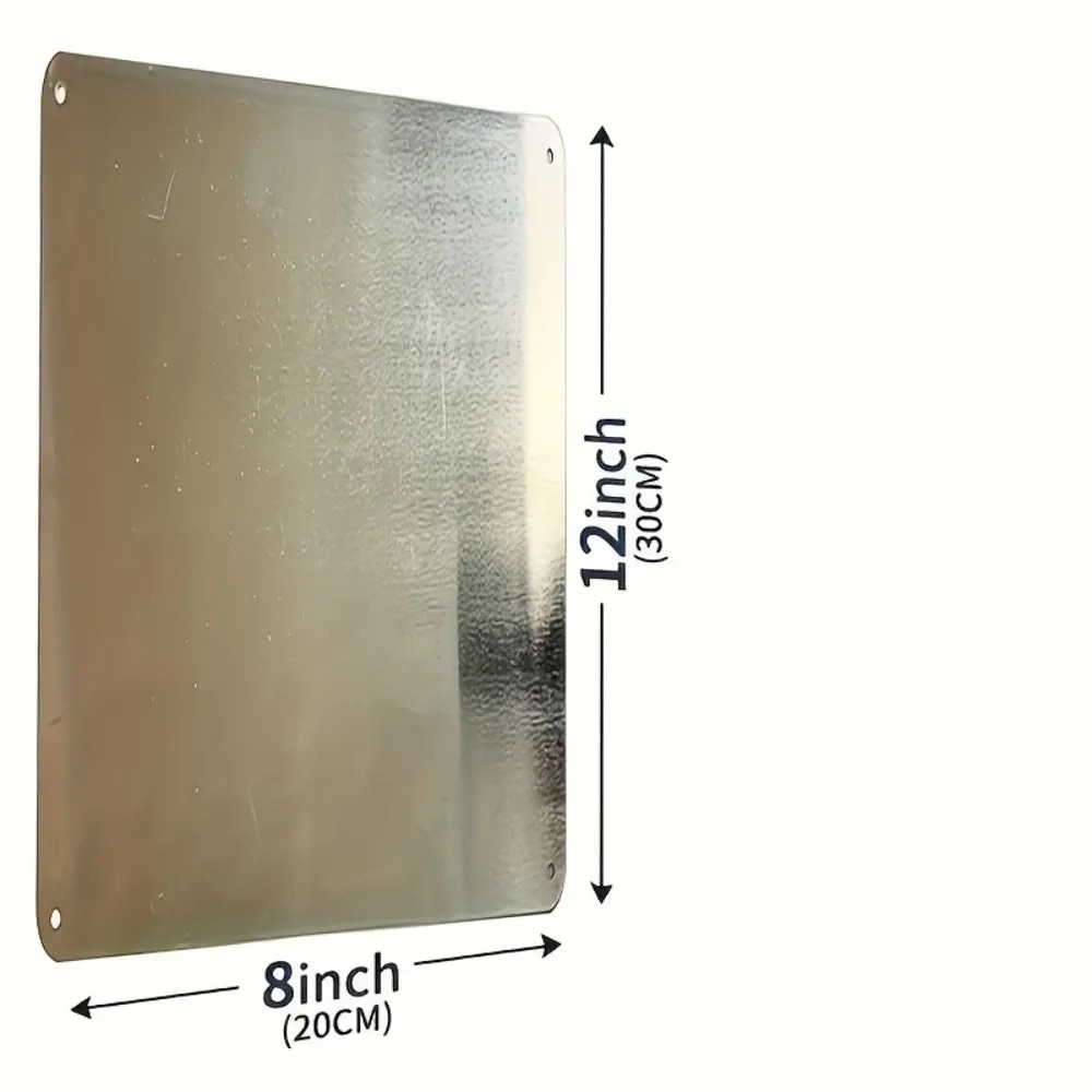 1pc Papan Tanda Dinding Logam  - Embroidery Water ulasan dan harga