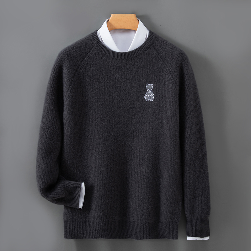 Sweater Rajut Pria Kerah O Bor - Embroidery In Australia ulasan dan harga