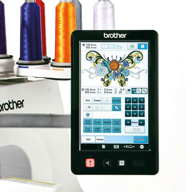 Mesin Bordir Industri Otomatis - Embroidery Machine Computerized ulasan dan harga