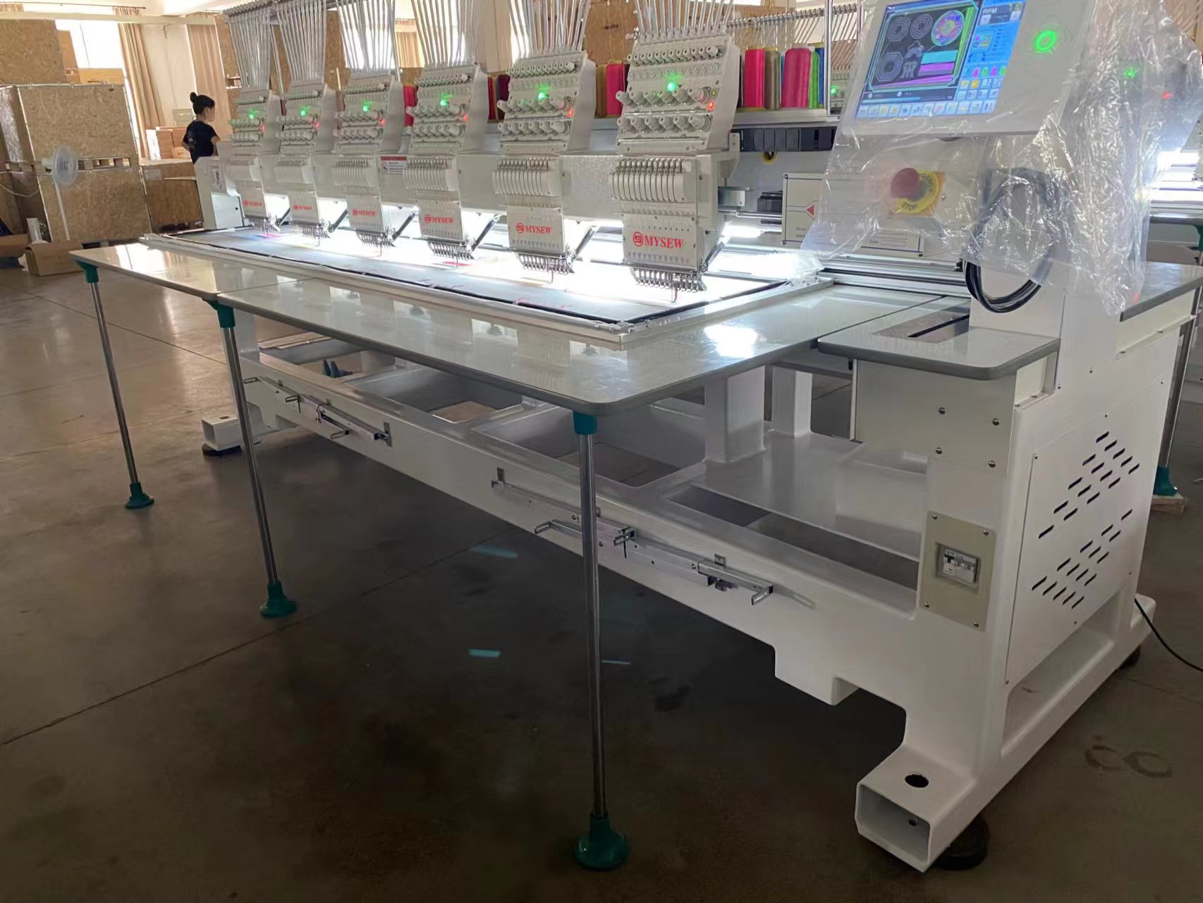 Mesin Bordir Komputerisasi Oto - Embroidery Machine Computerized ulasan dan harga