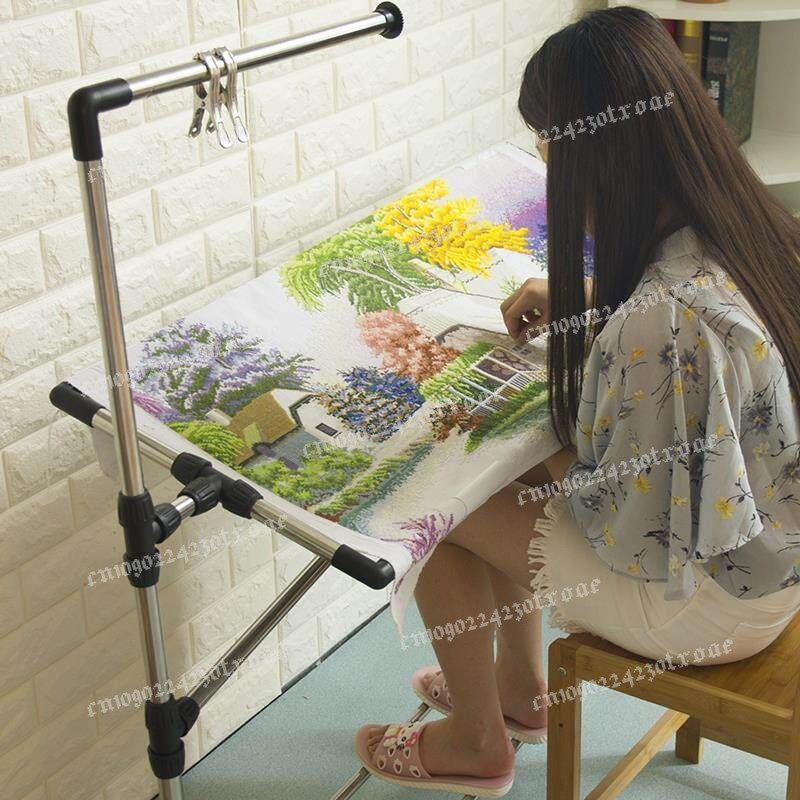 Penyangga Bingkai Sulaman Sila - Embroidery Hooping ulasan dan harga