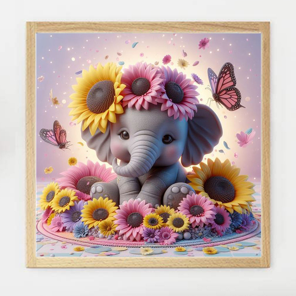 Evershine gajah lukisan berlia - Embroidery Ideas ulasan dan harga