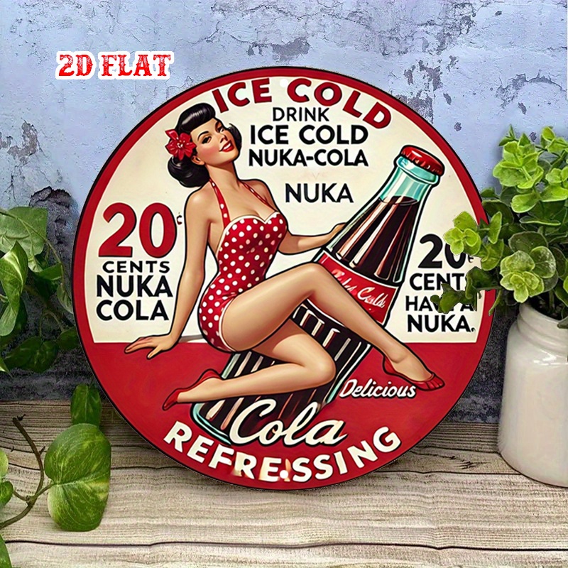 2D Flat, 1pc Retro Pin-Up 7.87 - Embroidery Water ulasan dan harga