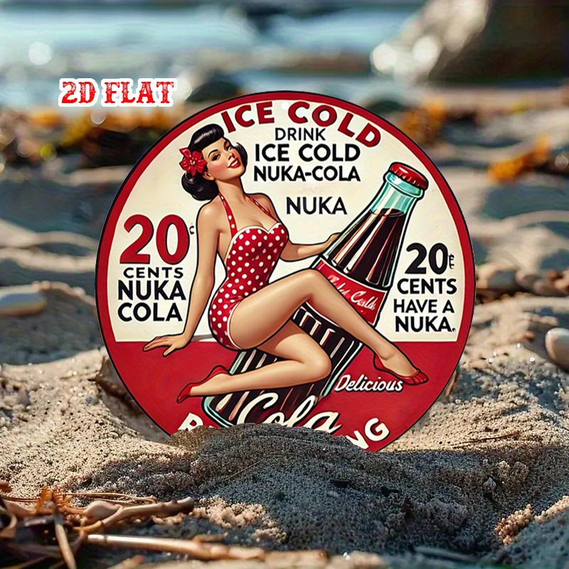 2D Flat, 1pc Retro Pin-Up 7.87 - Embroidery Water ulasan dan harga