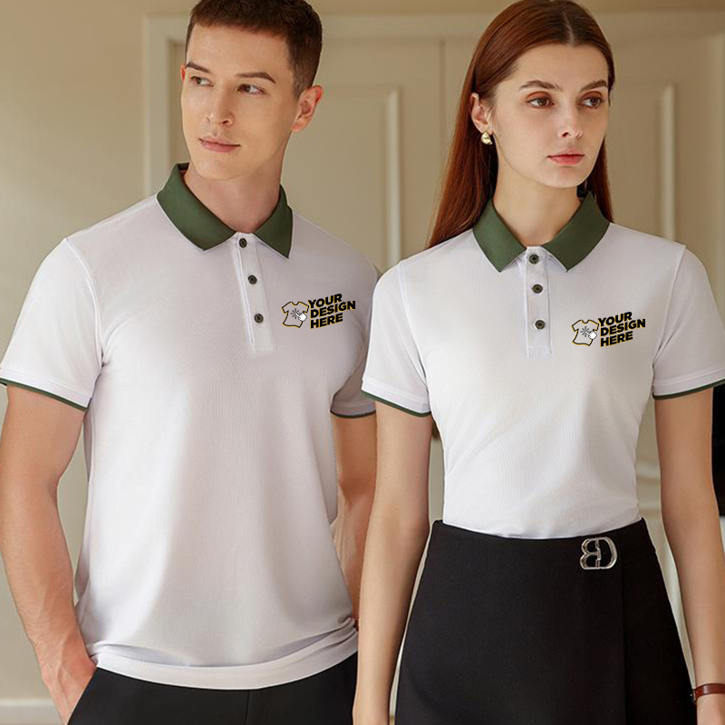 Kaos Polo Blok Warna - Cetak L - Embroidery Uniforms ulasan dan harga