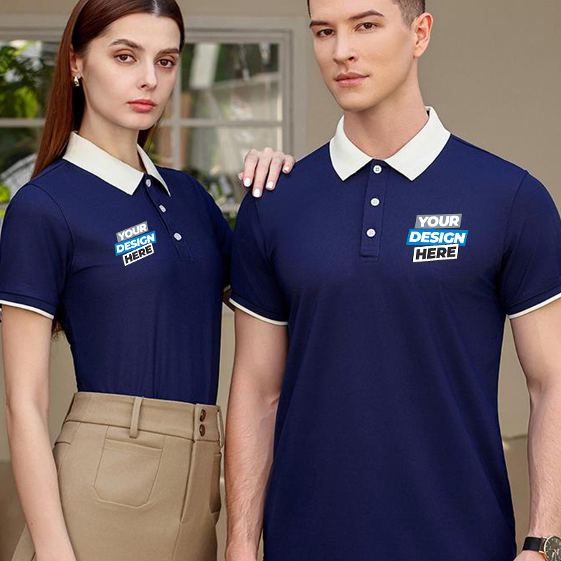 Kaos Polo Blok Warna - Cetak L - Embroidery Uniforms ulasan dan harga