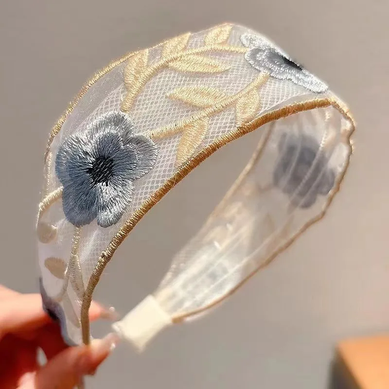 1/3 Buah Ikat Rambut Bunga Bor - Embroidery Hooping ulasan dan harga