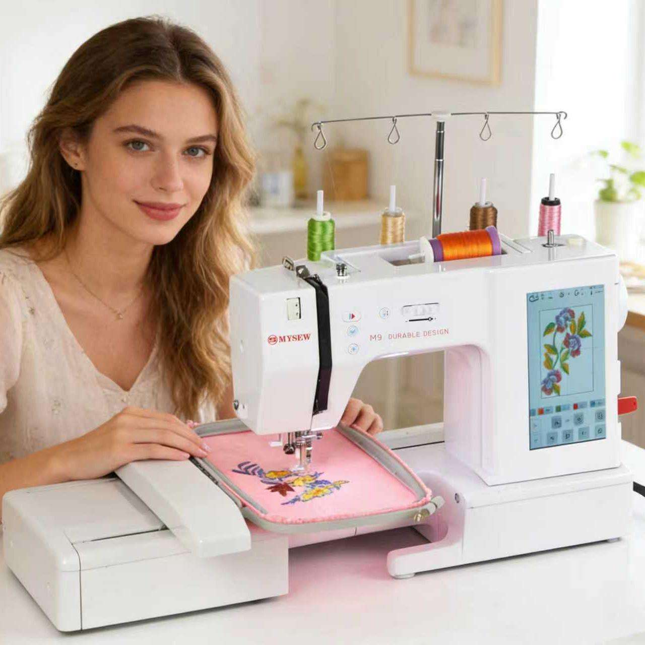 Mesin Bordir Komputer Otomatis - Embroidery Machine Computerized ulasan dan harga