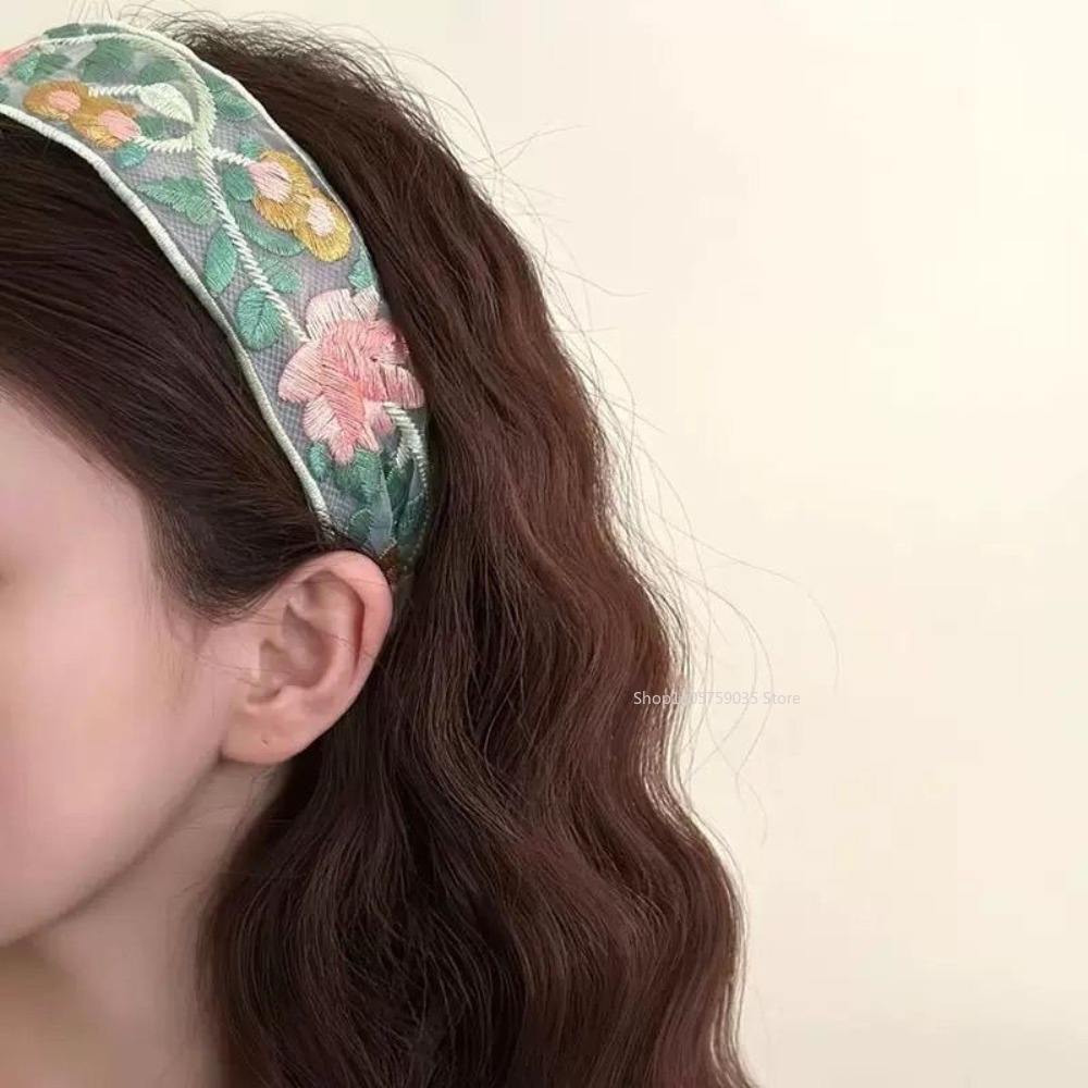Bando Renda Bunga Bordir Musim - Embroidery Hooping ulasan dan harga