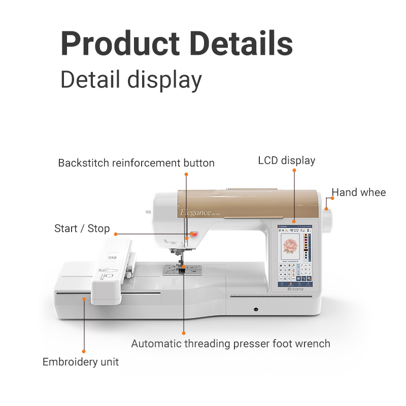 Mesin Bordir Komputerisasi Rum - Embroidery Machine Computerized ulasan dan harga