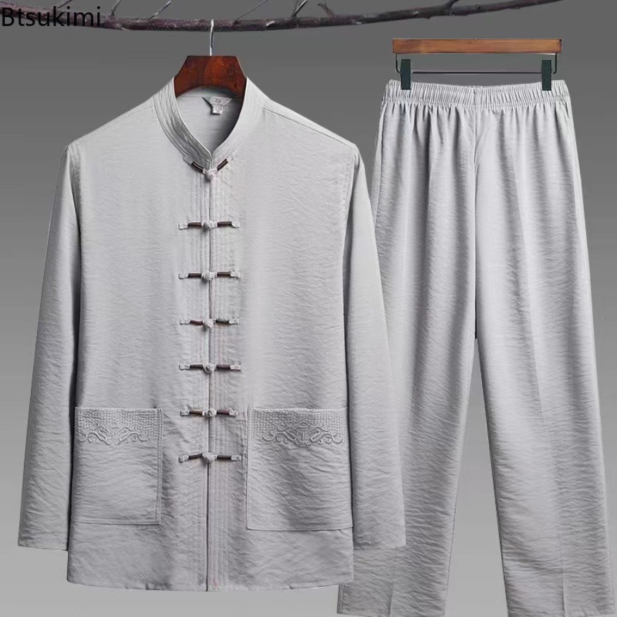 Set Gaya Cina Pakaian Tradisio - Embroidery Uniforms ulasan dan harga
