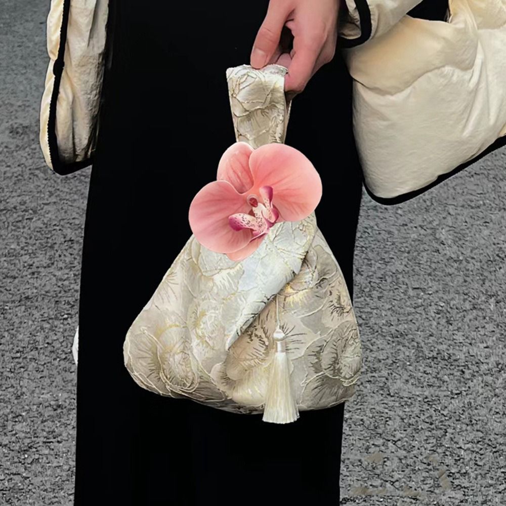 Tas tangan simpul gaya Tiongko - Embroidery Knot ulasan dan harga